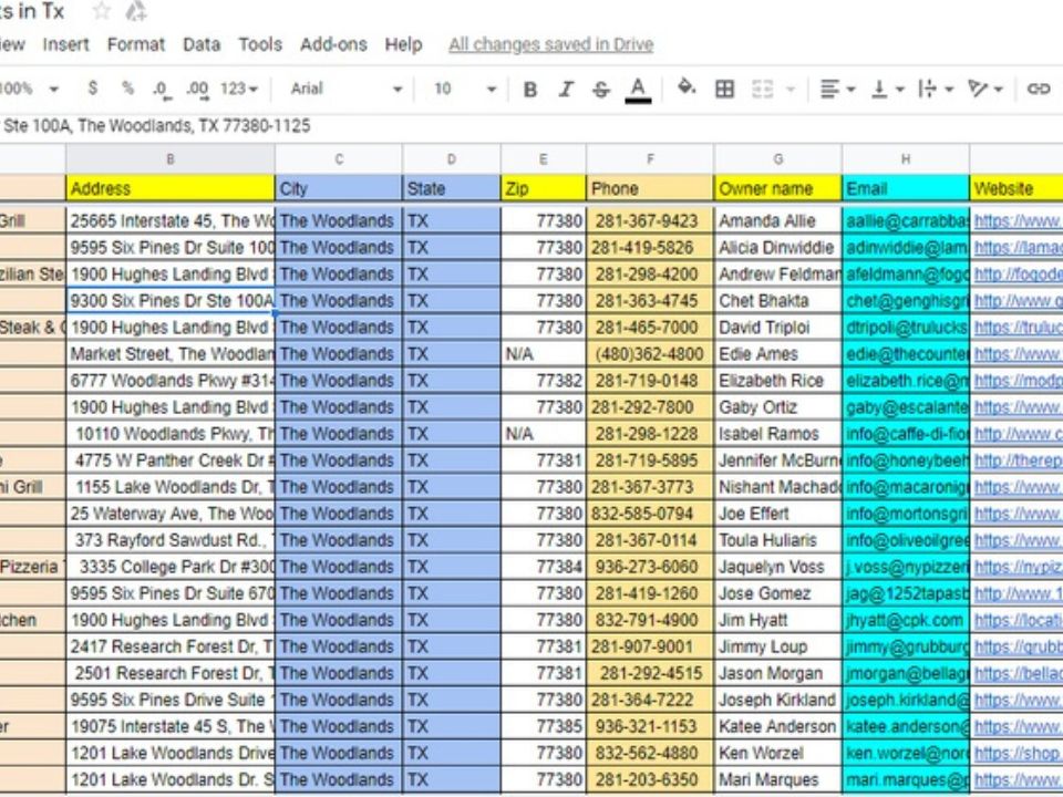 Contact List